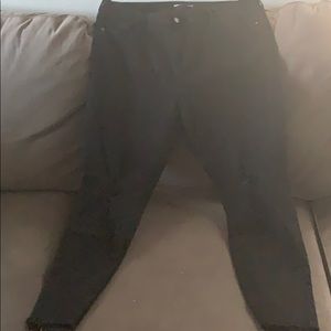 ON black rockstar jeans